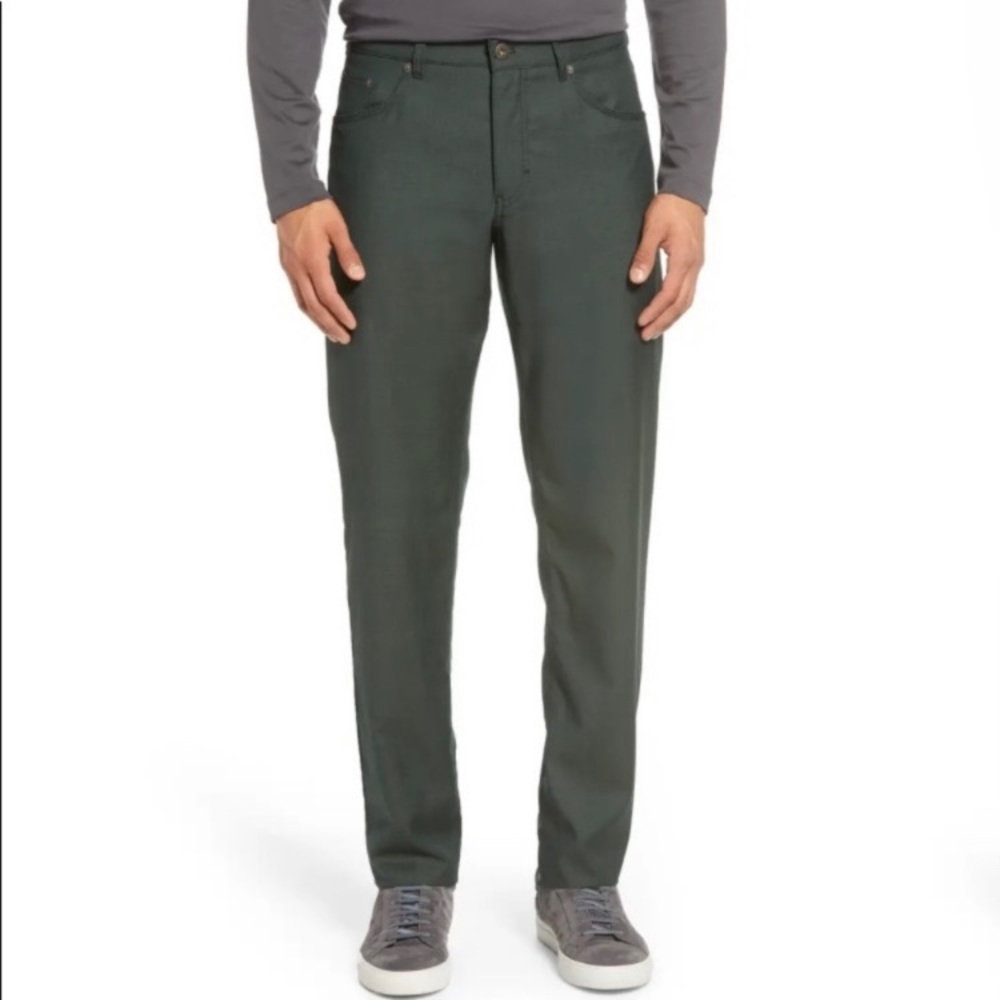 Brax Cooper Bird's Eye Wool Five Pocket Pants